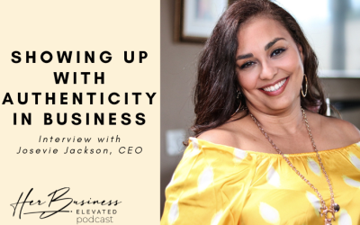 HBE25: Showing Up Authentically In Business with Josevie Jackson, CEO of Black Card Books